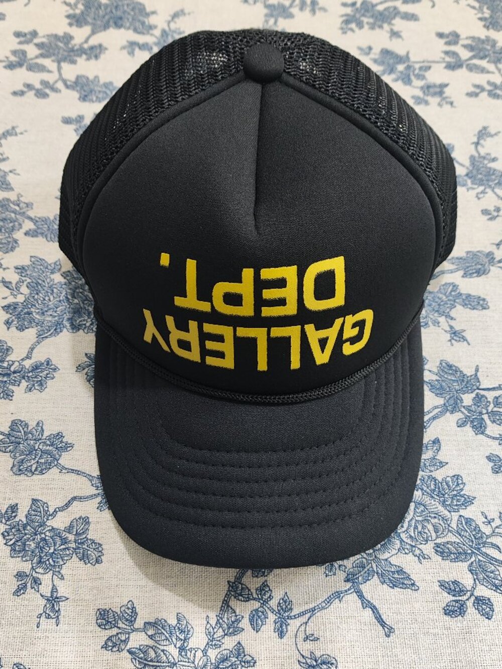 Gallery Dept. Classic Yellow Logo Mesh Back Cap